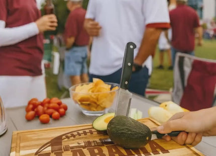 Personalized Alabama Football Cutting Board: Acacia Wood Cheese Board