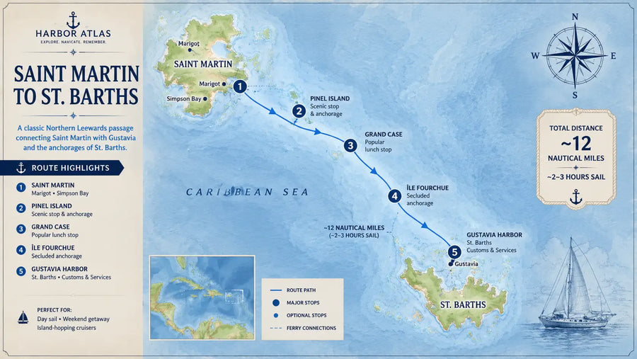 Saint Martin to St. Barths