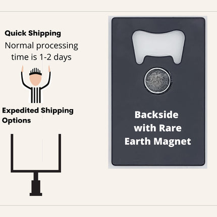 Skol Bottle Opener, Magnetic Minnesota Football Ornament