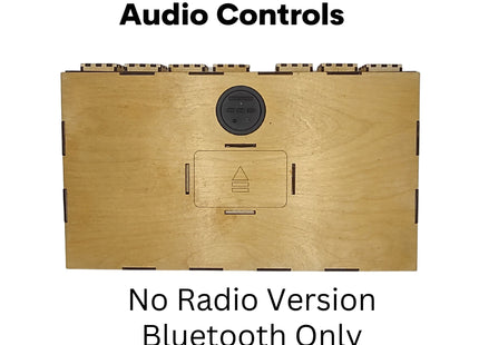 Personalized Bluetooth Speaker | Vintage Boombox Speaker | Retro Wooden Boombox Speaker | Custom Portable Speaker