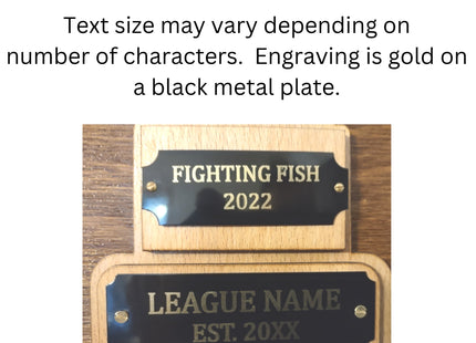 Fantasy Football Perpetual Championship Award, Fantasy Football Trophy, Fantasy Football Plaque, Fantasy Football Sign