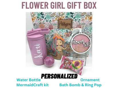 Flower Girl Gift Box | Personalized Wedding Gift | Flower Girl Thank You