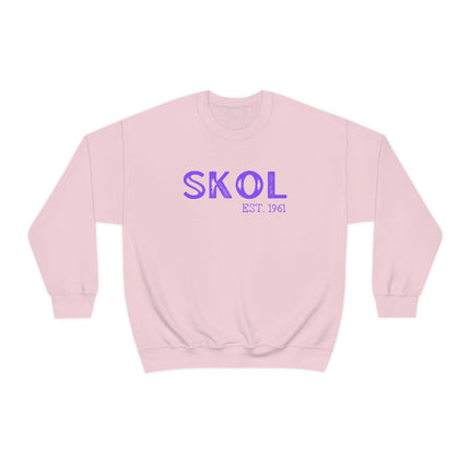 Skol Football Sweatshirt | Unisex Heavy Blend Crewneck Sweatshirt | Vikings Sweatshirt | Skol Gift