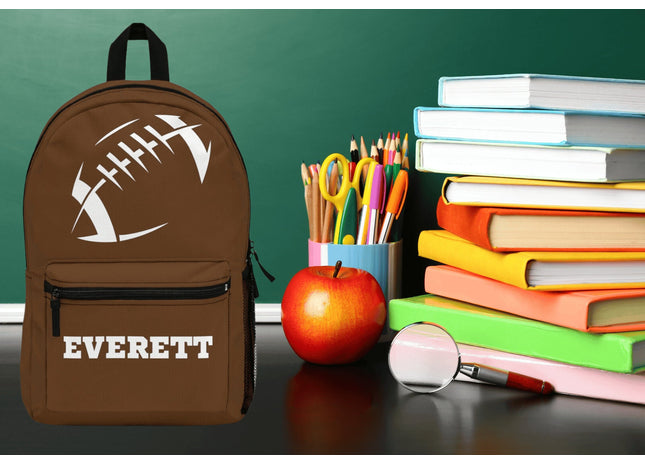 Personalized School Bag | Kids Football School Backpack | Child Travel Bag