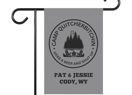 Camp Quitcherbitchin Banner | Personalized Camping Sign | Funny Camper Sign | Campground Banner |