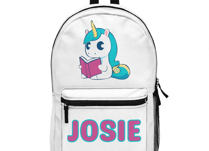Kids Unicorn School Backpack | Personalized School Bag | Back to School Backpack | White Child Bookbag