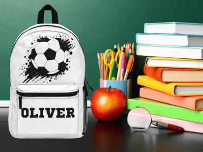 Personalized School Bag | Kids Soccer School Backpack | Child Travel Bag