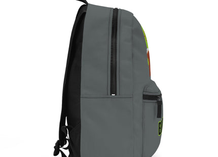 Kids Bookworm School Backpack | Personalized School Bag | Back to School | Dark Gray Book Bag