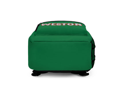 Kids Monster Truck School Backpack | Personalized School Bag | Back to School | Green Book Bag