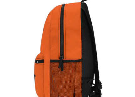 Personalized School Bag | Kids Basketball School Backpack | Child Travel Bag | Orange Child Backpack