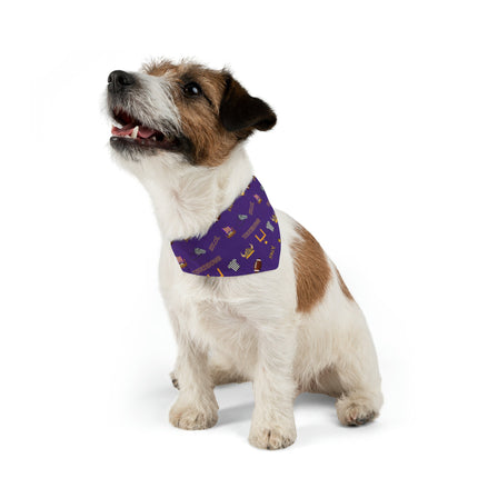 SKOL Dog Bandana | Minnesota Football Bandana | Skol Pet Collar Bandana