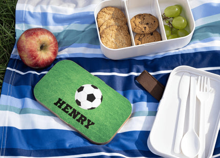 Personalized Bento Box | Baseball Bento Lunch Box | Kids School Snack Container | Custom Lunch Box
