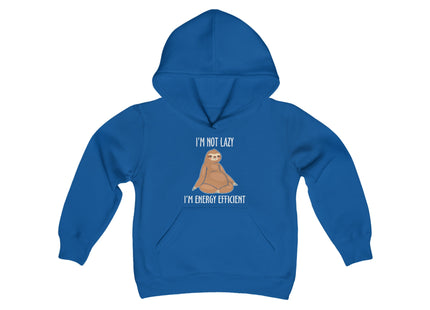 Kids Sloth Sweatshirt | Youth Hooded Sweatshirt | Animal Lover Gift | Child Sloth Gift | Sloth Hoodie