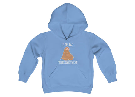 Kids Sloth Sweatshirt | Youth Hooded Sweatshirt | Animal Lover Gift | Child Sloth Gift | Sloth Hoodie