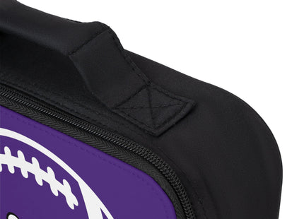 Skol Football School Lunchbox | Personalized School Bag | Back to School | Purple Lunch Bag | Insulated Lunch Bag | Minnesota Football Gift