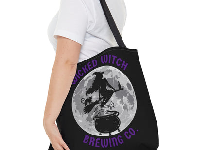 Personalized Halloween Bag | Trick or Treat Bag | Adult Tote Bag | Customized Candy Bag | Wicked Witch Bag