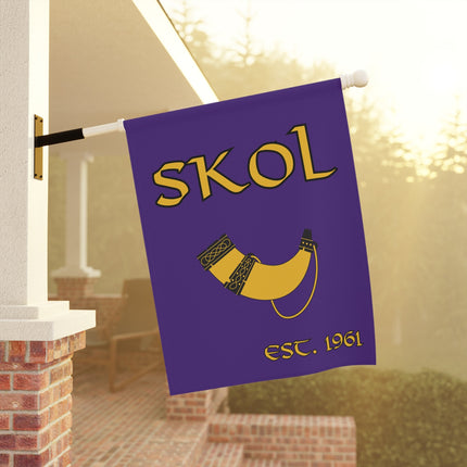 SKOL Yard Banner | Skol Football Sign | Skol Tailgating Banner | Gjallarhorn House Banner