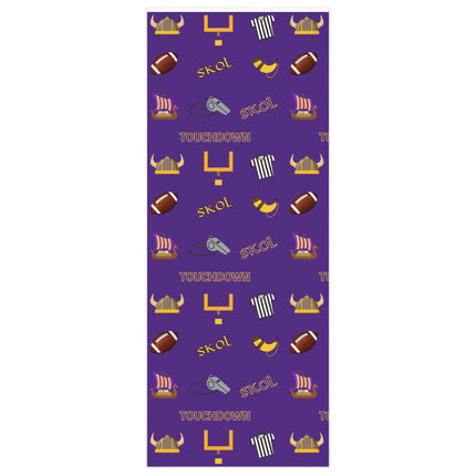 SKOL Football Wrapping Paper | Minnesota Gift Wrap