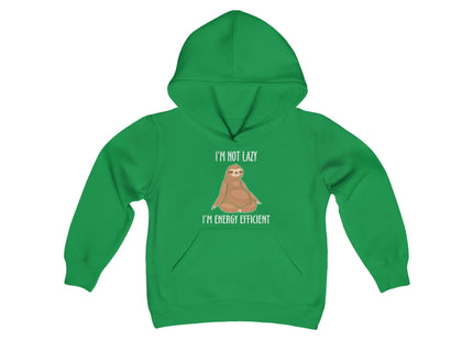 Kids Sloth Sweatshirt | Youth Hooded Sweatshirt | Animal Lover Gift | Child Sloth Gift | Sloth Hoodie