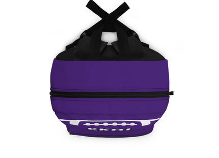 Skol Football School Backpack | Personalized School Bag | Back to School | Purple Book Bag