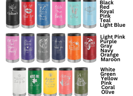 Custom Women's Golf Gift | Golf Can Cooler | Beer Can Cooler | Bachelorette Gift | Gift for Mom | Golf Gift | Gift for Wife